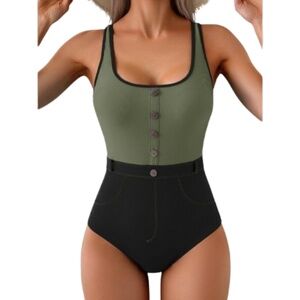 Women’s Tummy Control One Piece Bathing Suit